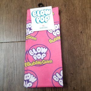Blow Pop Bubble Gum Crew Socks